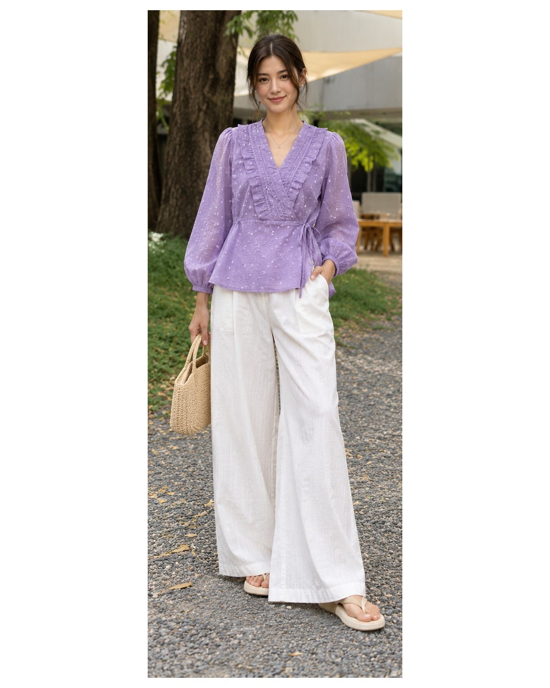 Aaira Plum Buti Co-ord Set