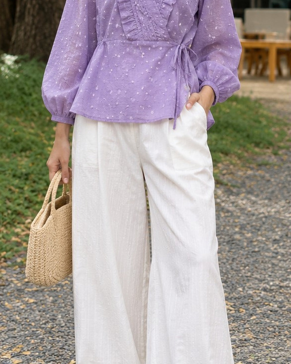 Aaira Plum Buti Co-ord Set